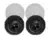 Monoprice 2-Way Carbon Fiber In-Ceiling Speakers (8in, Pair) for $179.99