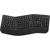 Monoprice Ergonomic Wireless Split Keyboard for $32.77