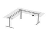 Monoprice Triple Motor Height Adjustable Sit-Stand Corner Desk Frame – Gray for $269.99