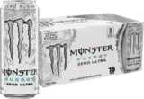 Monster Energy Zero Ultra Sugar Free Energy Drink 15-Pack for $12.95