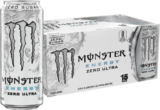 Monster Energy Zero Ultra Sugar Free Energy Drinks for $15.38