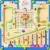 Montessori Number & Shape Puzzle Busy Board for $9.99