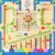Montessori Number & Shape Puzzle Busy Board for Fine Motor Skills Now $9.99