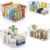 Moonedge Set of 4 BPA-Free Plastic Kitchen Organizer Bins (2 Small, 2 Large) $17.99