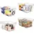 Moonedge 10″x6″x5″ Plastic Storage Bins (4-Pack) for $18.59