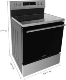 Mora 30-in 5.8 cu. ft. Steam-Cleaning Convection Oven Range for $399.99