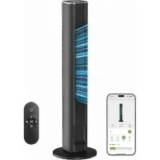 Morento 48″ Oscillating Smart Standing Tower Fan with WiFi App for $79.99