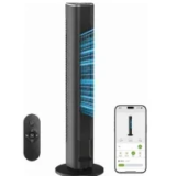 Morento 48″ Oscillating Smart Tower Fan with WiFi App for $79.99