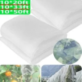 20-50ft Mosquito Garden Bug Insect Netting – Now $39.79