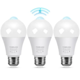 3-Pack Motion Sensor Light Bulbs for $9.99