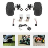 Motor Drive Air Wheel Conversion Kit – 10″ Double Wheel Electric Cart Scooter 350W – $278.04 ($556.08 Value)