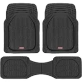 Motor Trend FlexTough Full Set Floor Mats – All-Weather Protection for $29.66