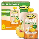 8-Pack Mott’s Fruit Smoothies Vanilla Peach Pouches for $5.43