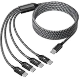 Mpatiby 4-in-1 USB-C Charging Cable – 5 ft for $4.89