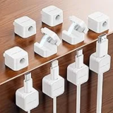 10-Pack MRGLAS Magnetic Cable Clips for $4.50
