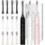 MSETGRD Electric Toothbrush 3-Pack with 12 Replacement Brush Heads for $17.99