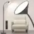 Mukuxin 76″ LED Soft Gooseneck Floor Lamp with Remote for $25.99