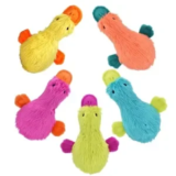 Multipet 13″ Duckworth Plush Dog Toy for $4.31