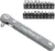 Mulwark 20-Piece Right Angle Mini Ratchet Screwdriver & Hex Bit Set $9.59