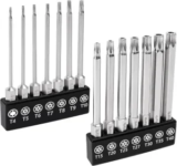 14-Piece MulWark Security Torx Magnetic Impact Driver Drill Bit Set for $7.79