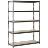 Muscle Rack 48″x18″x72″ 5-Shelf Steel Shelving Unit for $46.23