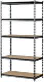 5-Tier Muscle Rack Steel Shelving with 4000-Lb Capacity for $45.60