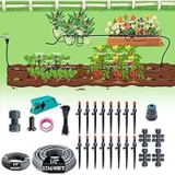 MYMULIKE Drip Irrigation System with 1/2-in Main Pipe & 1/4-in Branch Pipe for $17.99
