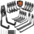 16-Pack Nacial Heavy Duty Garage Storage Hooks with 2 Extension Cord Straps – $15