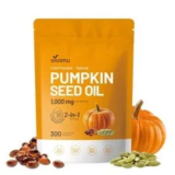 Natural Pumpkin Seed Oil & Saw Palmetto Softgels, 1000mg – 50% Off ($15.99)