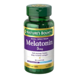 Nature’s Bounty Melatonin 5mg Dual Spectrum Tablets – 60 Count for $3.59