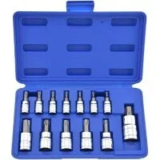 Neiko 10073A 13-Piece Tamper Proof Torx Bit Socket Set for $15.40