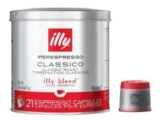 Save 55% on Nespresso Vertuo and K-Cups – 21-Count illy Coffee Capsules for $8.99