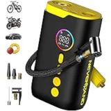 Neverland Portable Air Compressor 150 PSI 10000mAh for $14.99