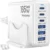 Newdarren 165W GaN 6-Port USB Fast Charger Block $14.94