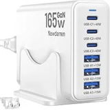 Newdarren 165W 6-Port USB-A & USB-C Charger for $16.44