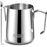 NewGf 350ml Stainless Steel Milk Frothing Pitcher for $12.49