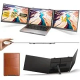 NGTeco 14″ FHD 1080p Ultra-Thin Portable Triple Screen Extender for Laptop for $195.99