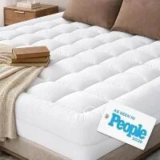 Niagara Sleep Solution Cloud-Like 100% Cotton Queen Mattress Topper – $32.99