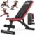 NICEPEOPLE Adjustable Weight Bench with 8 Angles for $39