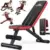 Nicepeople Adjustable Weight Bench (660lbs Capacity, 8 Positions) – $41.99