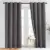 Nicetown 52″ x 84″ Gray Blackout Curtains Now $13.42