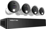 Night Owl 8 Channel DVR with 1TB Hard Drive and 4 Wired 4K Cameras for $169