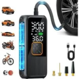 Nikacos T05 Cordless Tire Inflator Now $15.99 – 68% Off