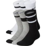 Nike Kids Everyday Cushioned Dri-FIT Crew Socks (6-Pack) for $12.00
