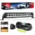 Nilight 15.5 Inch LED Light Bar with Amber DRL for $65.16