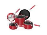 Ninja C28000 Foodi NeverStick Vivid 8-Piece Cookware Set for $74.99