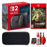 Nintendo Switch OLED Bundle w/ Hyrule Warriors & Case – $639.95