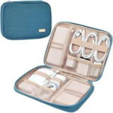 NISHEL Travel Cord Organizer Case for $7.99