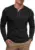 Nitagut Men’s Long Sleeve Henley T-Shirt with Pocket for $7.49