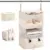 Nobligaol Zip-up Mesh Foldable Hanging Closet Organizer for $14.99